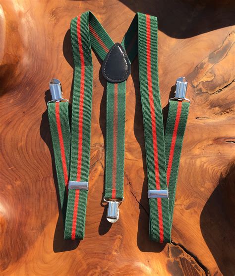 fake gucci suspenders|gucci necktie men.